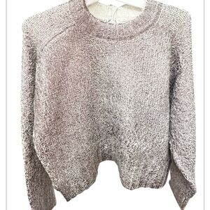pistola Dusty Mauve Crewneck Raglan Sweater
